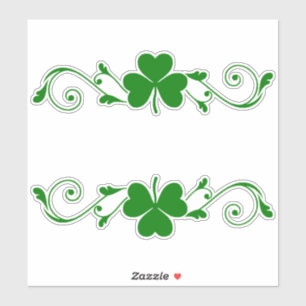 Adesivo Shamrock Garlands