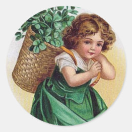 Adesivo Shamrock Girl - Sticker