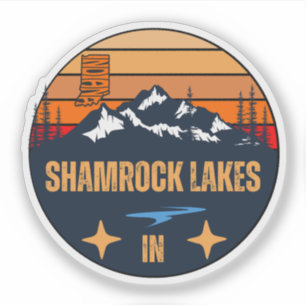 Adesivo Shamrock Lagos, Indiana
