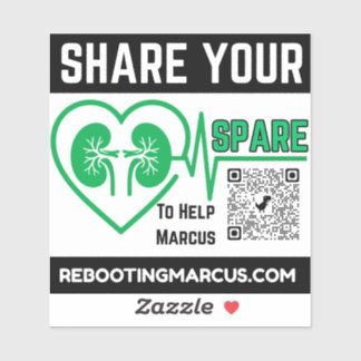 Adesivo Share Your Spare Sticker