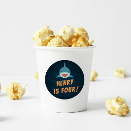 Adesivo Shark Bait | Aniversário de criança personalizado