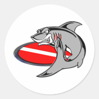 ADESIVO SHARK DIVER