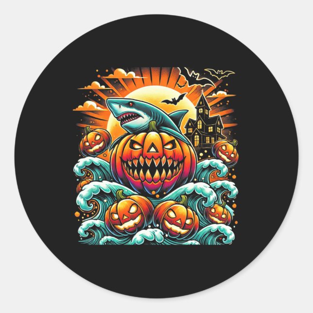 Adesivo Shark Halloween (Frente)