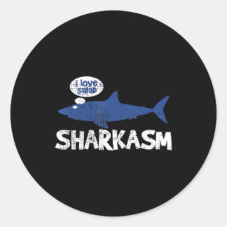 Adesivo Sharkasm Marine Biology Funny Gift