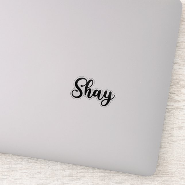Adesivo Shay Name - Caligrafia manuscrita (Detalhe)