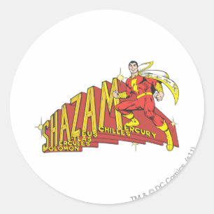Adesivo Shazam - acrônimo
