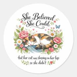Adesivo She Believed She Could |Motivational for Co-Worker