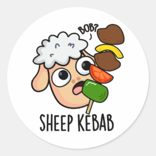 Adesivo Shebab Engraçado Shish Kebab