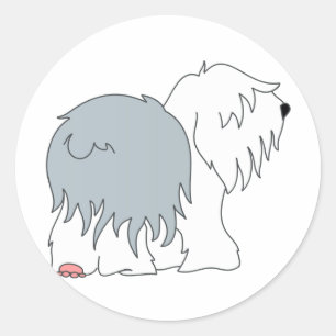 Adesivo Sheepdog Bobtail