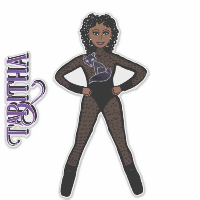 Adesivo Sheer Black Spark Dancer #1 (Frente)