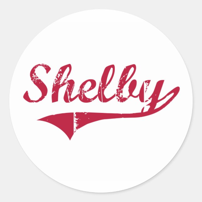 Adesivo Shelby Mississippi Classic Design (Frente)