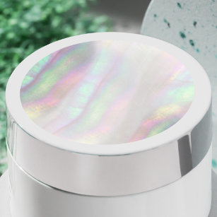 Adesivo shell iridescente simulado