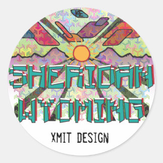 Adesivo Sheridan, Wyoming Bumper Sticker!