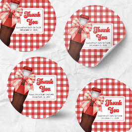 Adesivo She's Ready to Pop Baby Shower