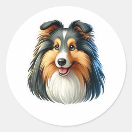 Adesivo Shetland Sheepdog Sticker