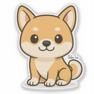 Adesivo Shiba Inu