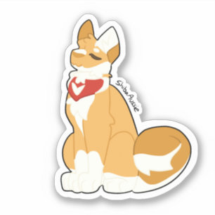 Adesivo Shiba Inu Sticker