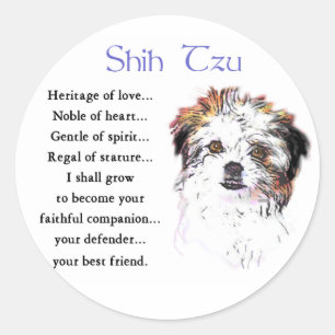 Adesivo Shih Tzu Lovers