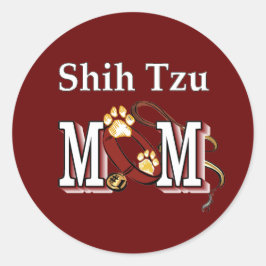 Adesivo Shih Tzu MOM Gifts