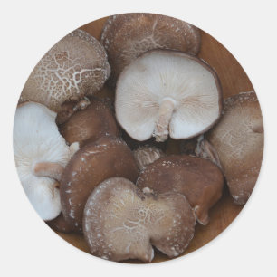 Adesivo Shiitake Mushroom Stickers