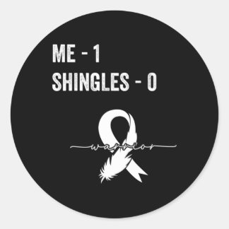 Adesivo Shingles Sobrevivente Shingles Apoio à Consciência