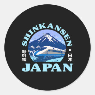 Adesivo Shinkansen Japonês Bullet Train Japão Mt Fuji Kan