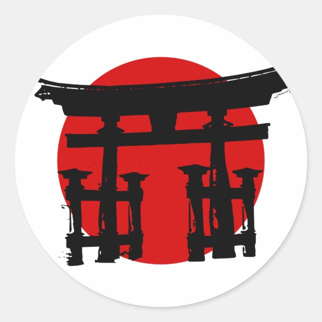 Adesivo Shinto Japonês (Frente)