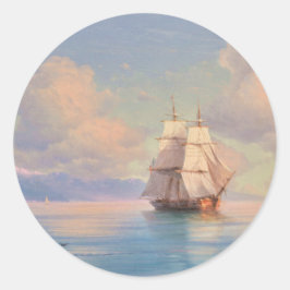 Adesivo Ship off the coast - Ivan Aivazovsky