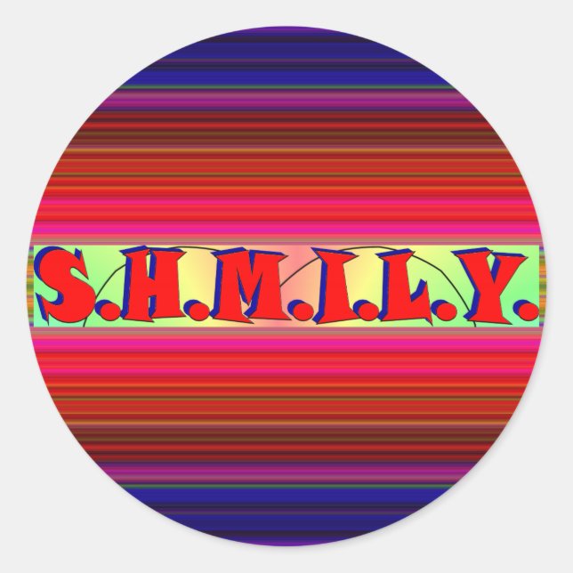 Adesivo SHMILY Sticker (Frente)