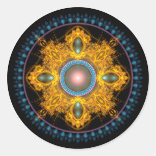 Adesivo Shopping Round Mandala