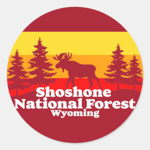 Adesivo Shoshone National Forest Wyoming