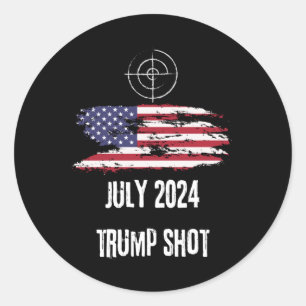 Adesivo Shot Julho de 2024 América dos Estados Unidos
