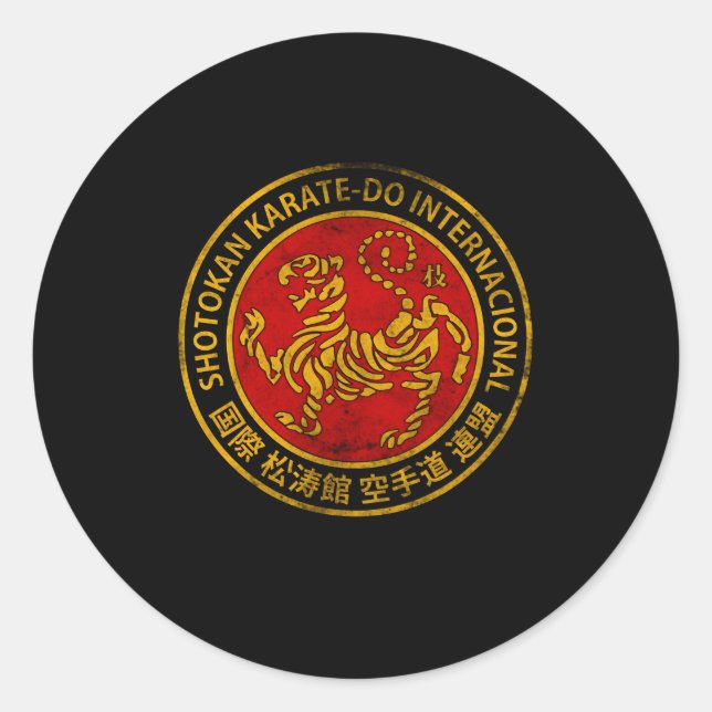 Adesivo Shotokan Karate Do Kanji Japão Mial Mma (Frente)