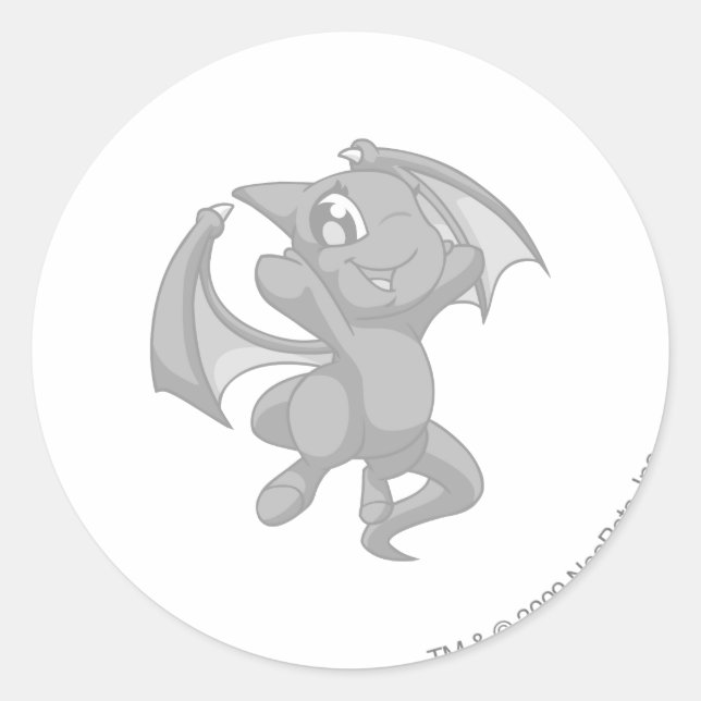 Adesivo Shoyru Silver (Frente)