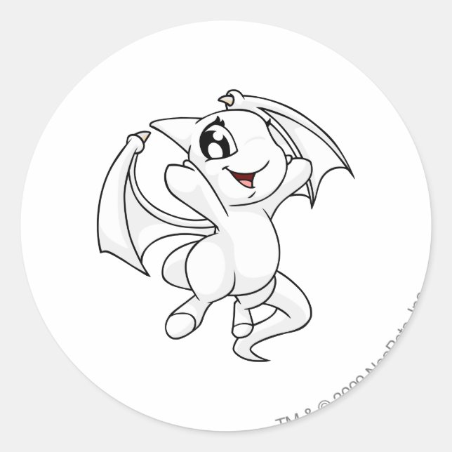 Adesivo Shoyru White (Frente)