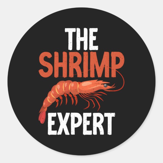 Adesivo Shrimp Expert (Frente)