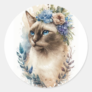 Adesivo Siamese Cat