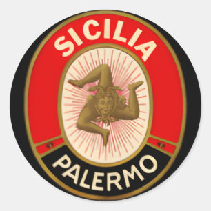 Adesivo Sicilia Palermo Style Sicília
