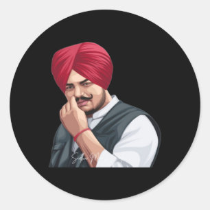 Adesivo Sidhu Moosewala As Legendas Sidhu Moosewala Motiva