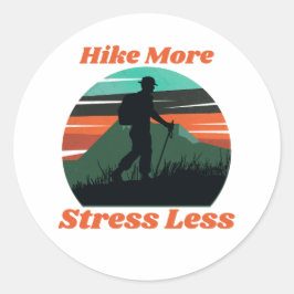 Adesivo Siga Mais, Stress Less Sticker