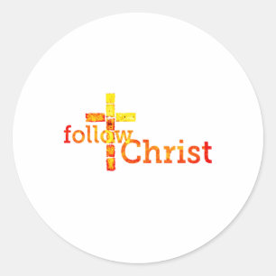 Adesivo Siga o Cristo Jesus O Messias Matthew 4 19 Luke