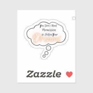 Adesivo Siga seus sonhos