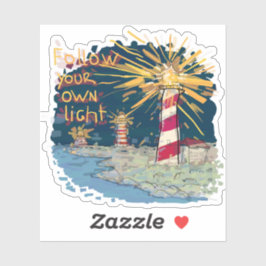 Adesivo Siga sua própria luz