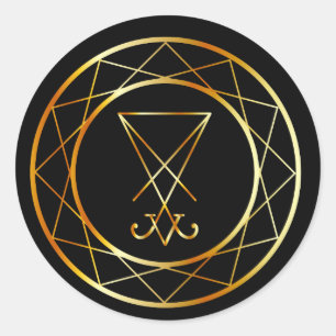 Adesivo Sigil de Lucifer