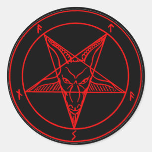 Adesivo SIGILO de BAPHOMET