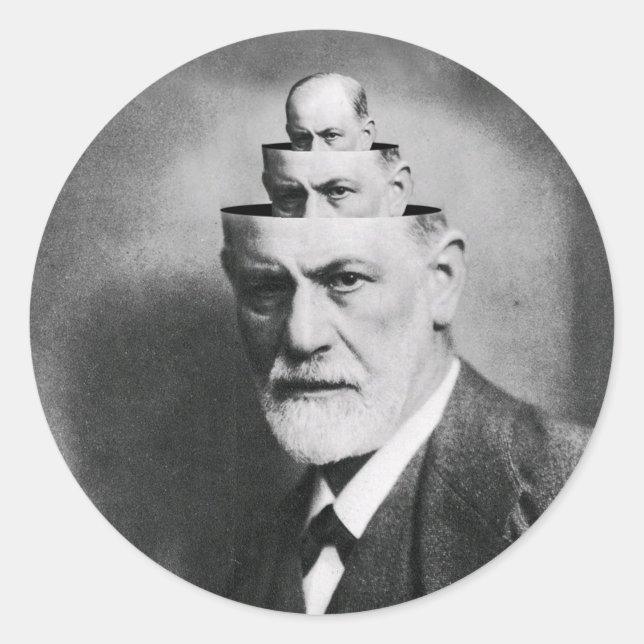 Adesivo Sigmund Freud (Frente)
