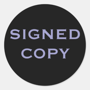 ADESIVO SIGNEDCOPY