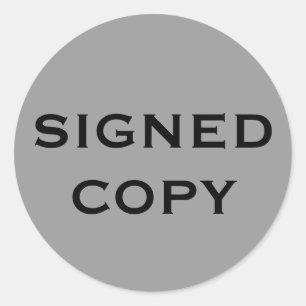 ADESIVO SIGNEDCOPY