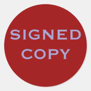 ADESIVO SIGNEDCOPY