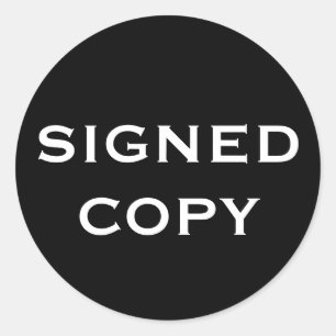 ADESIVO SIGNEDCOPY